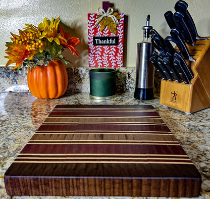 Purpura End Grain Cutting Board Made to Order